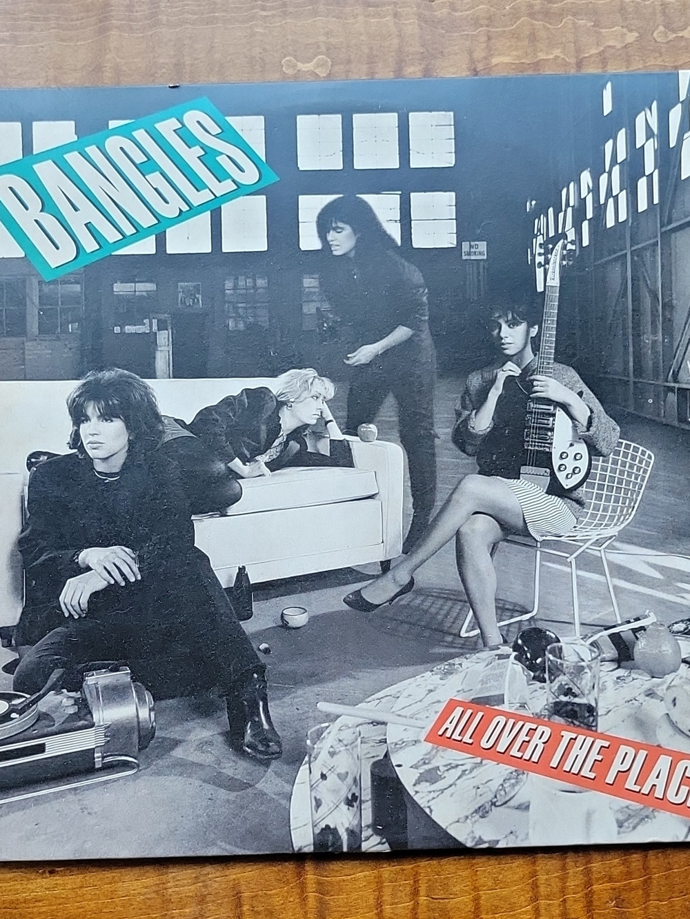 Vintage The Bangles "All Over The Place" Vinyl Record LP (1984 Debut)